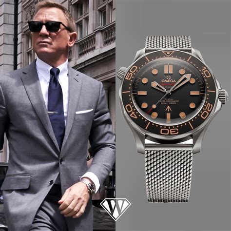 omega James Bond watch 2021